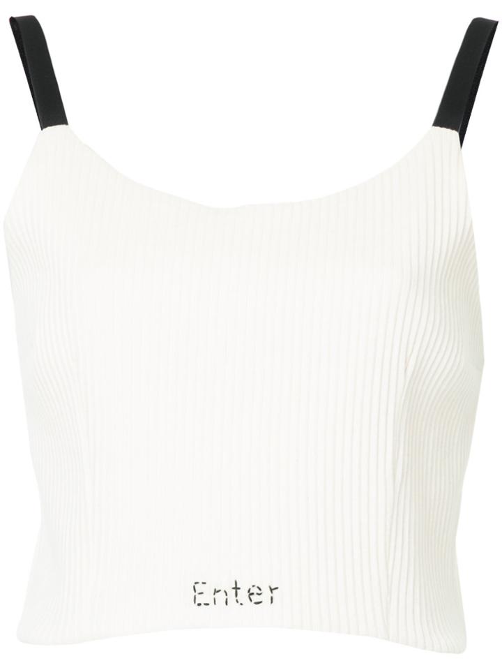 Tu Es Mon Trésor Enter Camisole Top - Nude & Neutrals