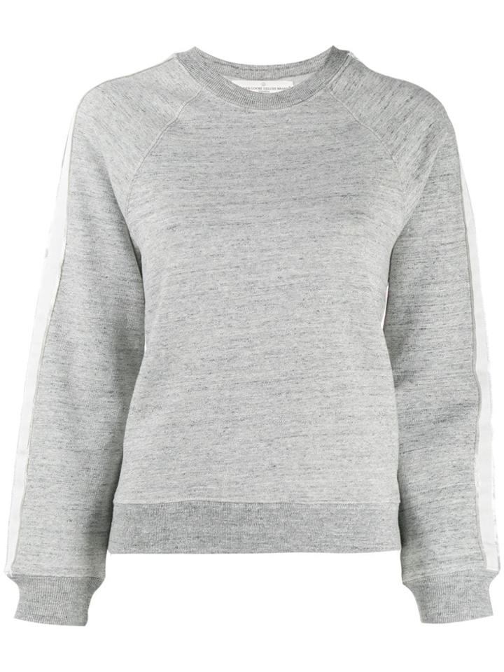 Golden Goose Side Stripe Sweatshirt - Grey
