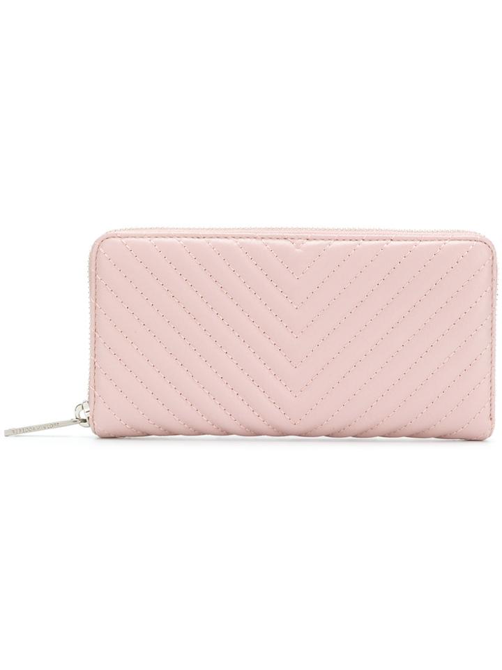 Rebecca Minkoff Quilted Wallet - Pink & Purple