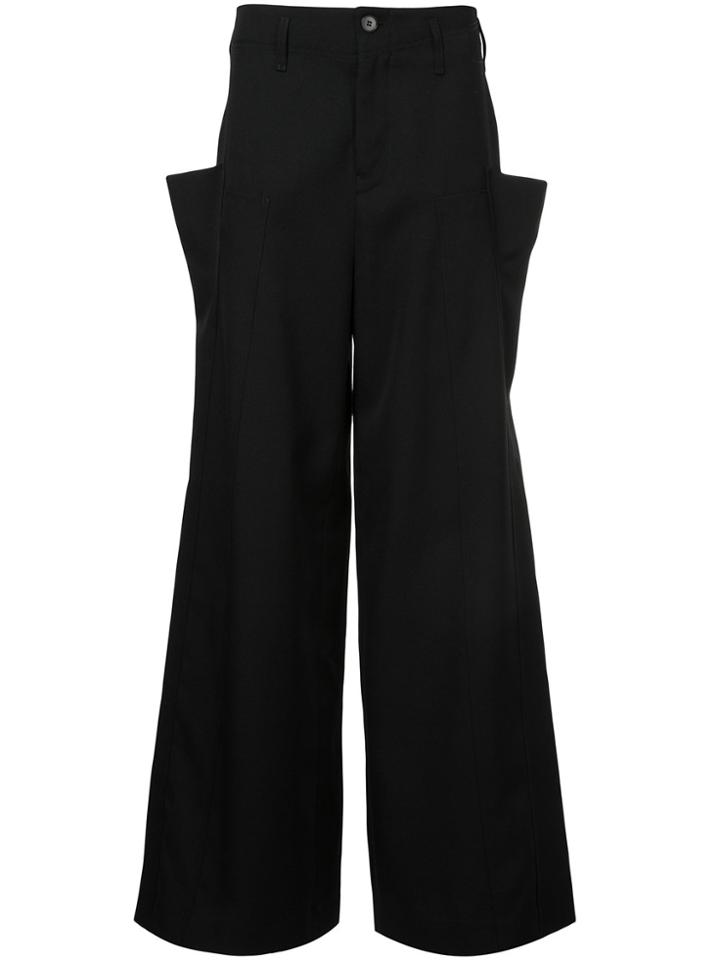 Jw Anderson Wide Leg Trousers - Black