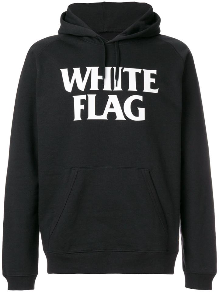 Carhartt Hooded White Flag Sweat - Black
