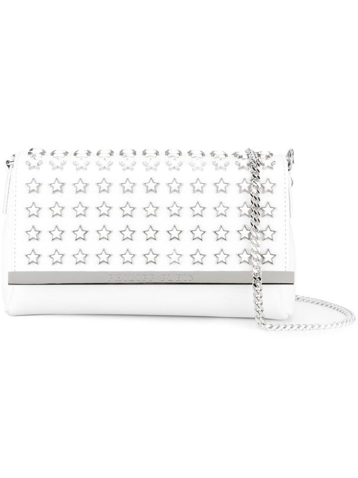 Philipp Plein 'grow Rich' Clutch, Women's, White