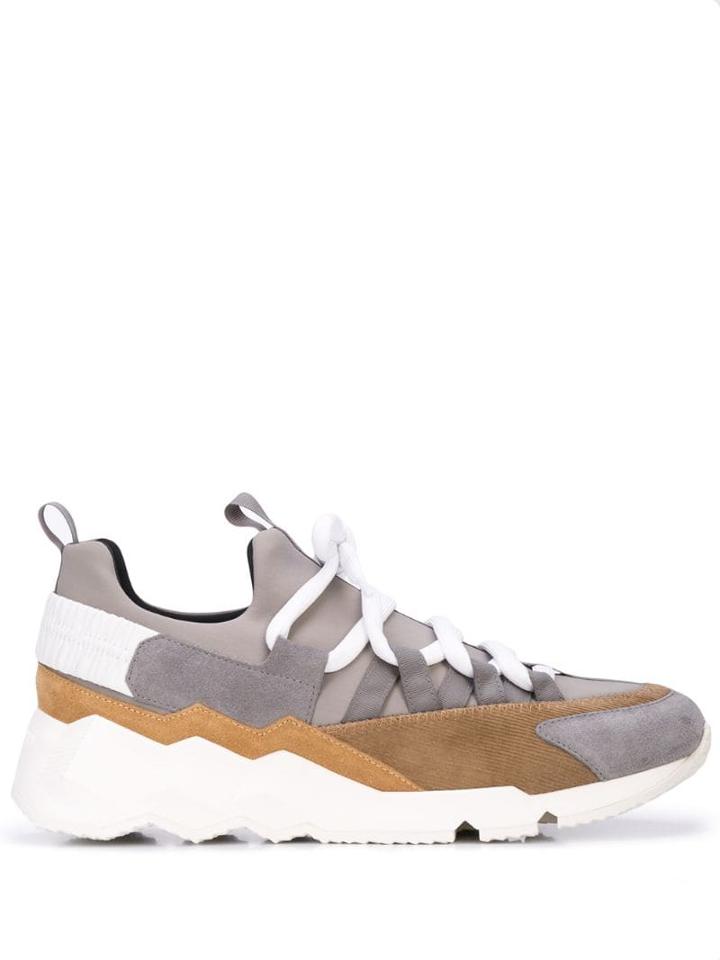Pierre Hardy Trek Comet Sneakers - Green