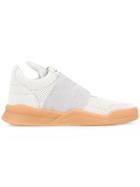 Filling Pieces Wide Strap Sneakers - Grey