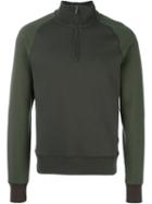 Armani Jeans Zipped Funnel Neck Sweatshirt, Men's, Size: Xxl, Grey, Cotton/polyester