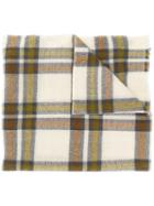 Isabel Marant Suzanne Checked Scarf - Brown