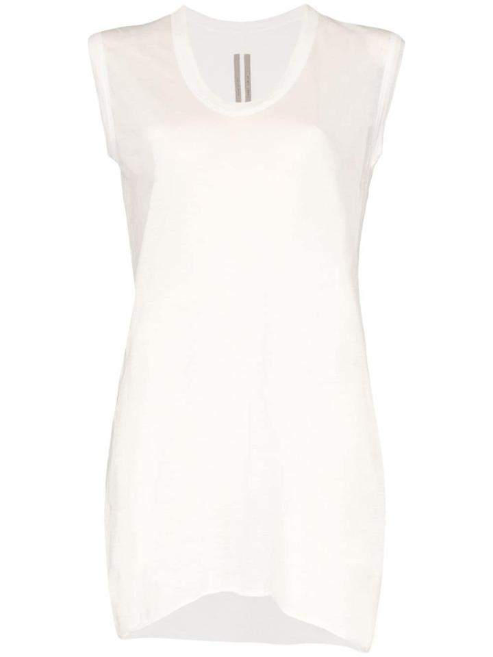 Rick Owens Longline Tank Top - White