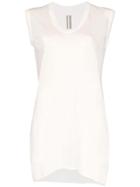 Rick Owens Longline Tank Top - White