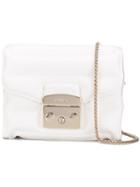 Furla - Quilt-effect Shoulder Bag - Women - Pvc - One Size, White, Pvc