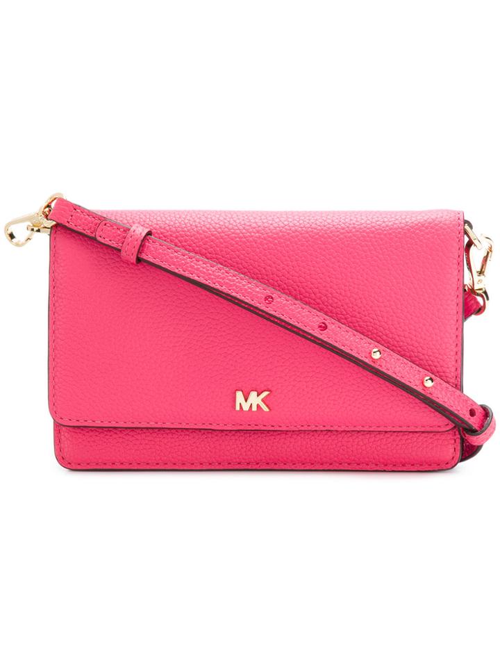 Michael Michael Kors Smartphone Crossbody Bag - Pink & Purple