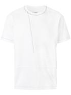 Wooyoungmi Contrast Stitch T-shirt - White