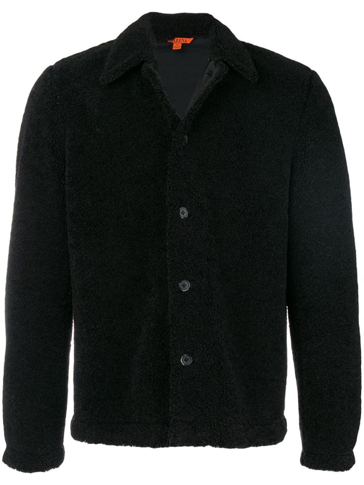 Barena Faux Fur Jacket - Black