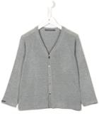 Album Di Famiglia V-neck Cardigan, Boy's, Size: 6 Yrs, Grey