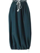 Yohji Yamamoto Vintage Balloon Skirt, Women's, Size: Small, Blue