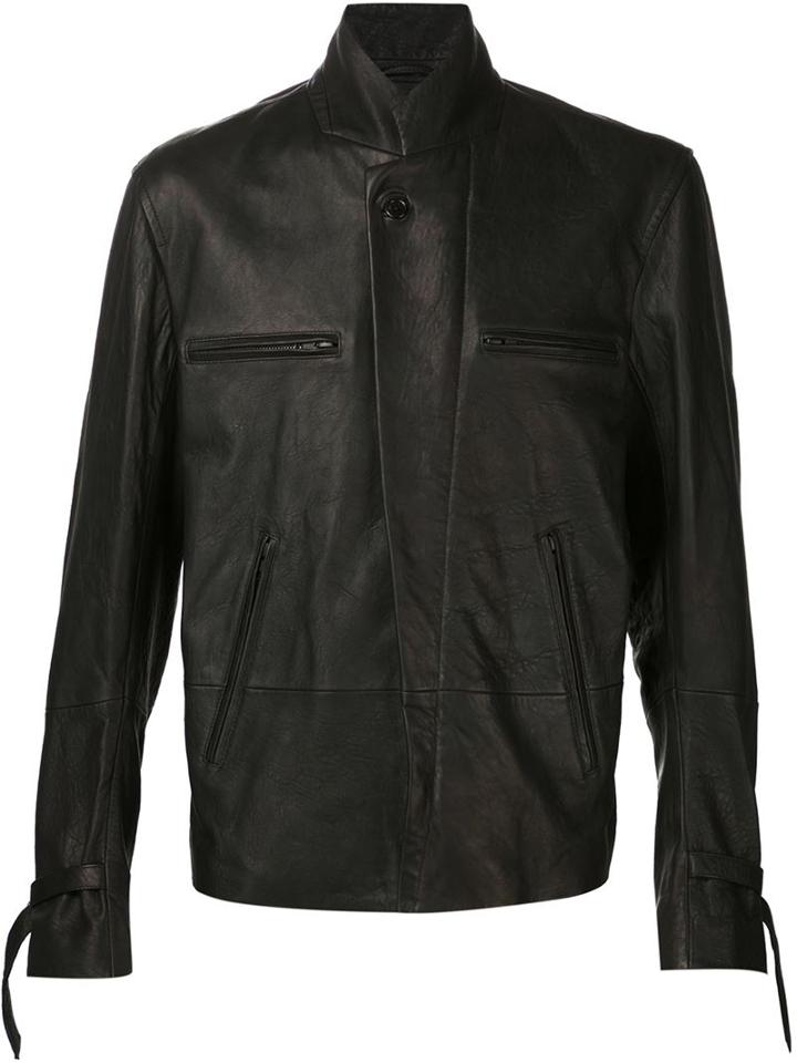 Ann Demeulemeester Front Zip Flyer's Jacket