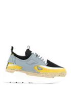 Kenzo K-lastic Platform Sneakers - Grey
