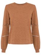 Nk Long Sleeved Top - Brown