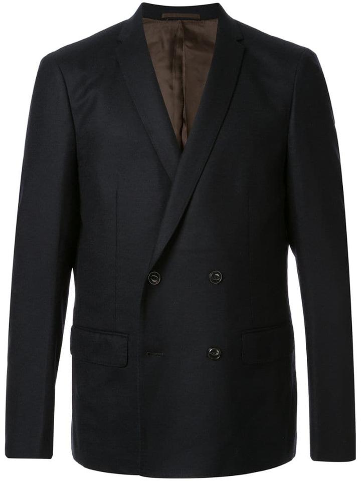 Kolor Double Breasted Blazer Jacket - Blue