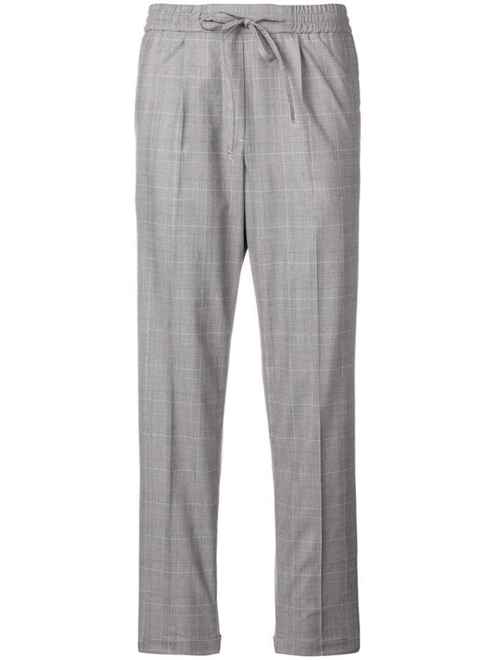 Calvin Klein Side Stripe Trousers - Grey