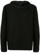 Ten C Hooded Knit Sweater - Black
