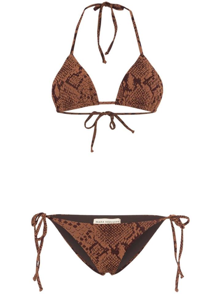 Mara Hoffman Rae Bikini - Brown