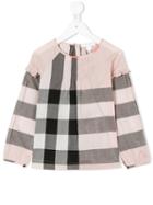 Burberry Kids - Aggy Top - Kids - Cotton - 6 Yrs, Pink/purple