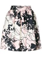 Liu Jo Romantic Skirt - Pink & Purple