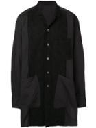 The Viridi-anne Long Textured Shirt - Black