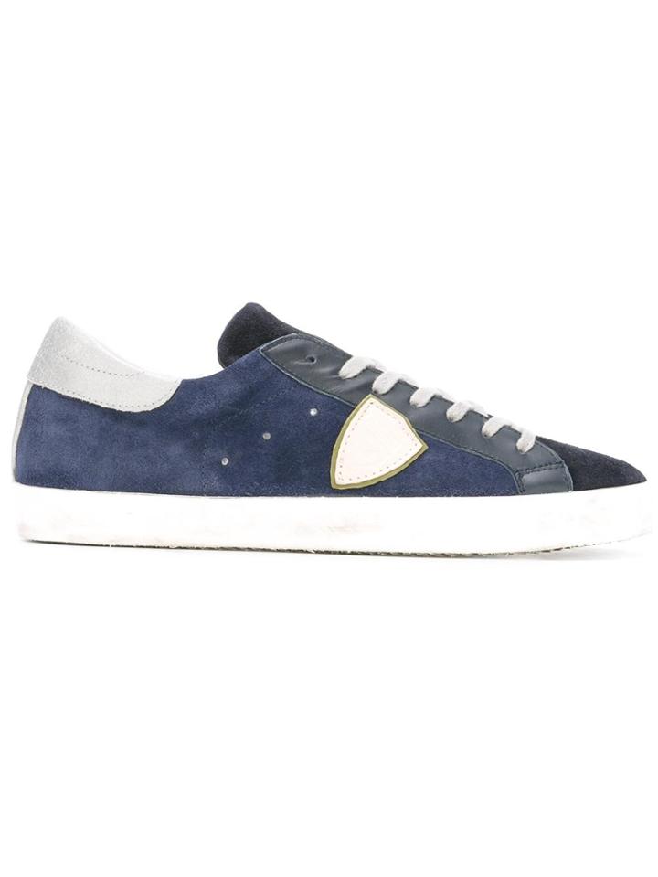 Philippe Model Lateral Patch Sneakers - Blue