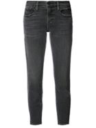 Frame Denim Le Garcon Skinny Jeans - Black