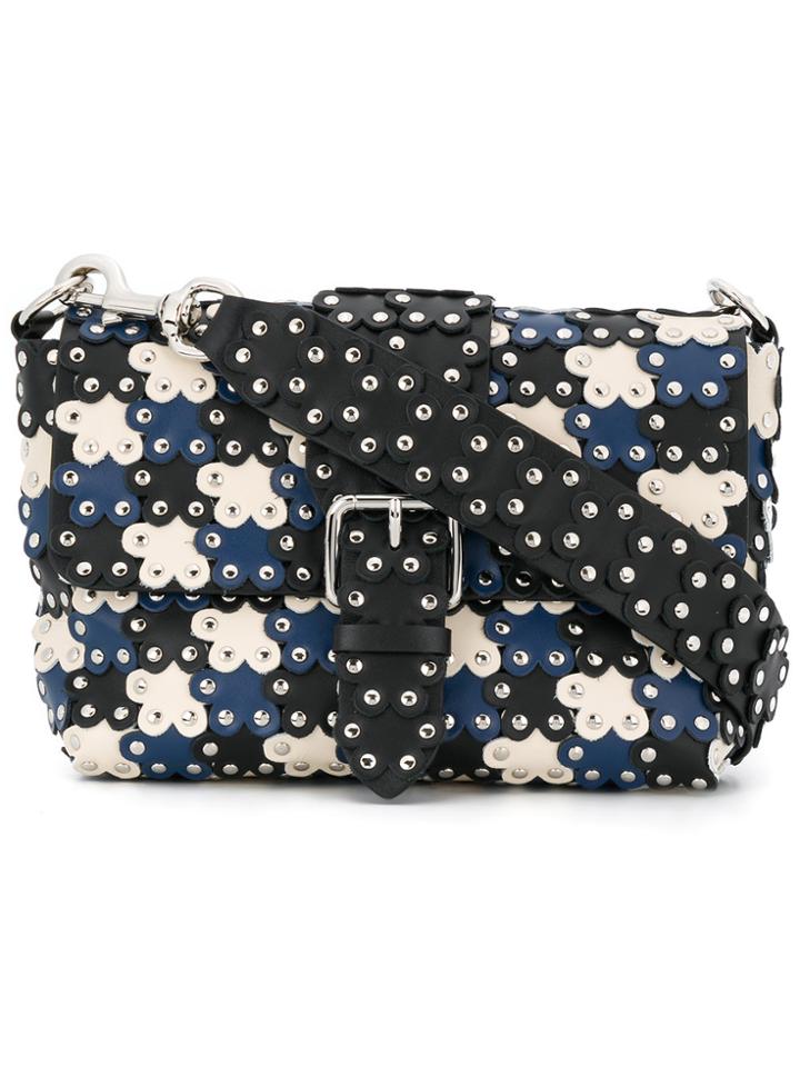 Red Valentino Floral Studded Shoulder Bag - Multicolour