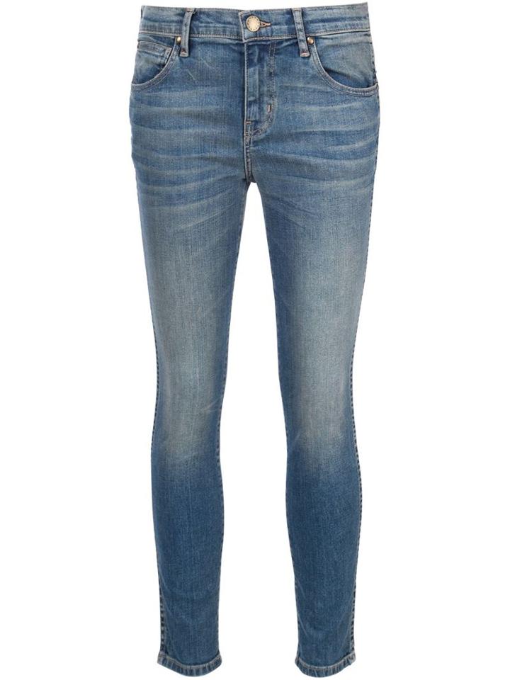 The Great Skinny Fit Jeans, Women's, Size: 27, Blue, Cotton/polyester/spandex/elastane