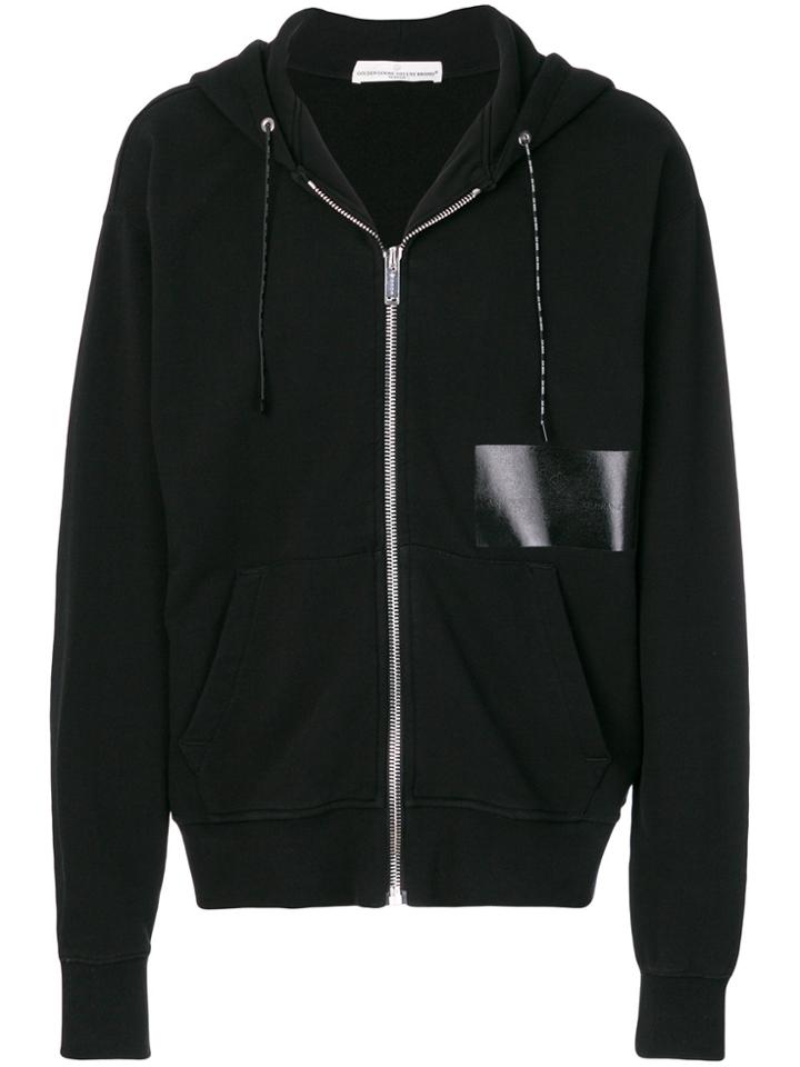 Golden Goose Deluxe Brand Zipped Hooded Jacket - Black