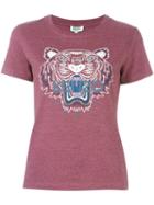 Kenzo 'tiger' T-shirt, Women's, Size: Small, Pink/purple, Cotton