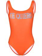 Alberta Ferretti Graphic One-piece - Orange