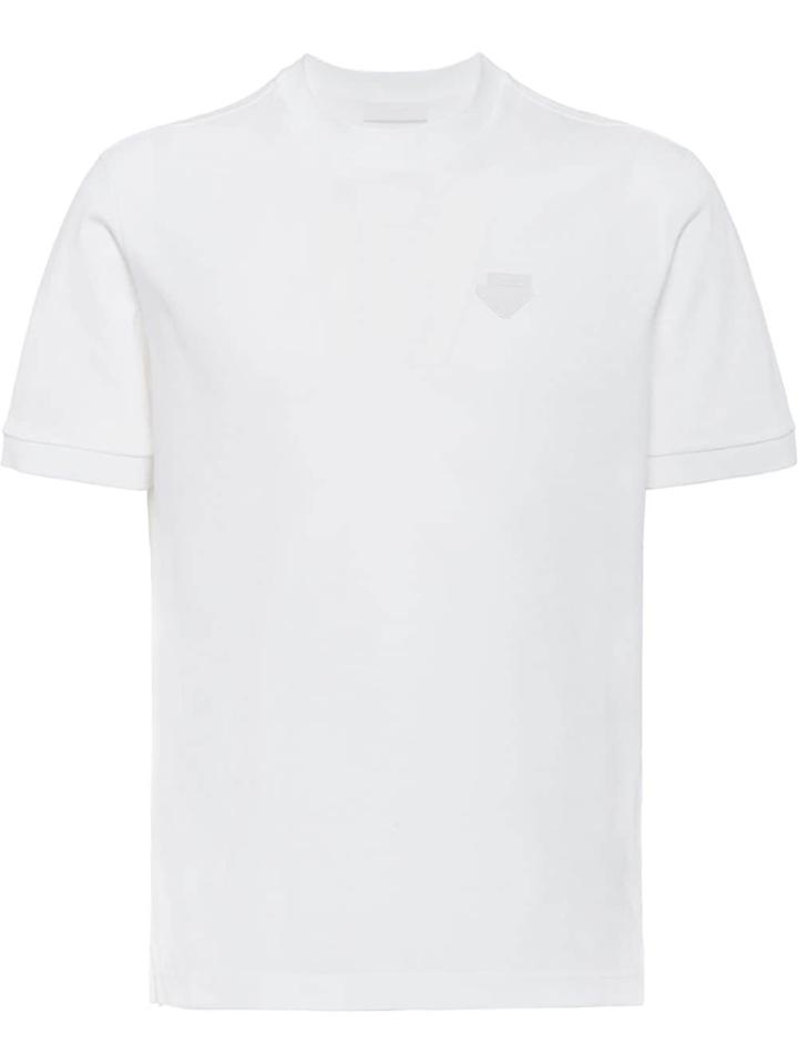 Prada Cotton Piqué T-shirt - White