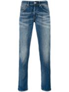 Dondup George Jeans, Men's, Size: 36, Blue, Cotton/polyester/spandex/elastane