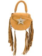 Salar Carol Fringed Tote - Brown