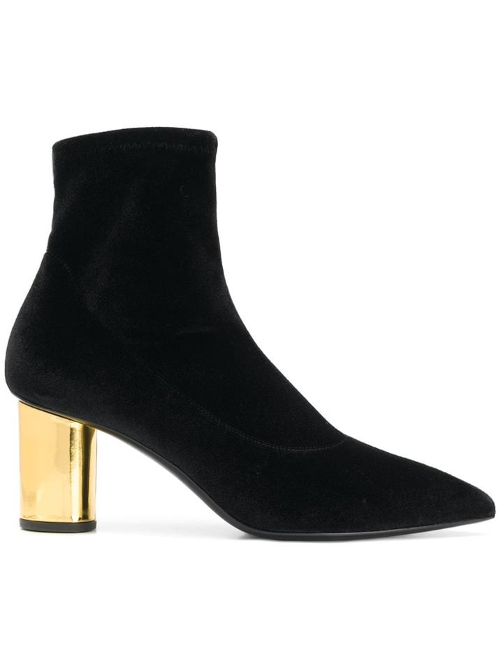 Giuseppe Zanotti Design Pointed Toe Boots - Black