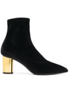 Giuseppe Zanotti Design Pointed Toe Boots - Black