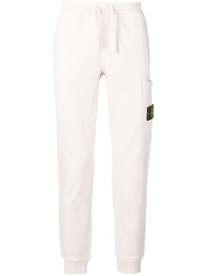 Stone Island Logo Track Pants - Neutrals