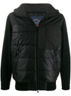 Paul & Shark Hooded Padded Jacket - Black