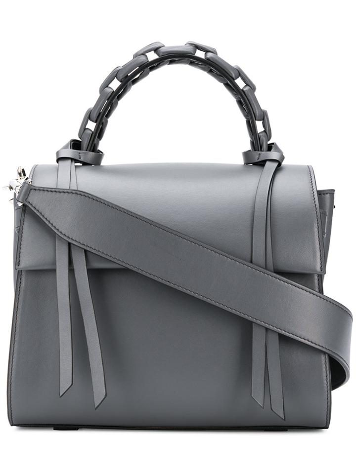 Elena Ghisellini Small Angel Tote - Grey
