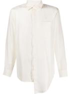 Givenchy Asymmetric Hem Shirt - White