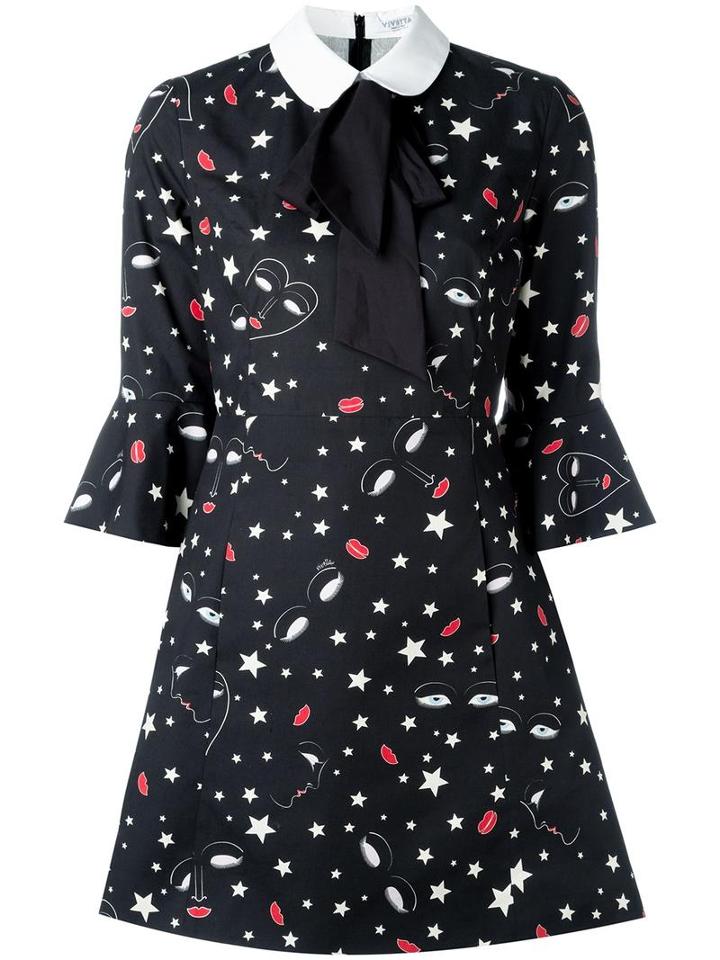 Vivetta Armadillo Dress, Women's, Size: 38, Black, Cotton/acetate/cupro