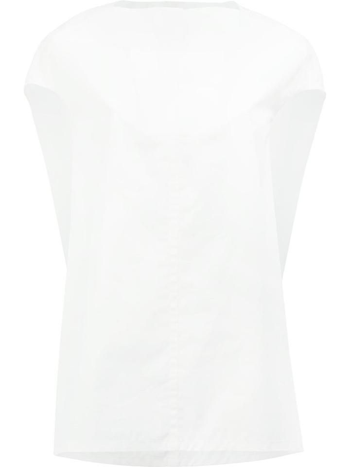 Rick Owens Floating Top, Women's, Size: 46, White, Cotton