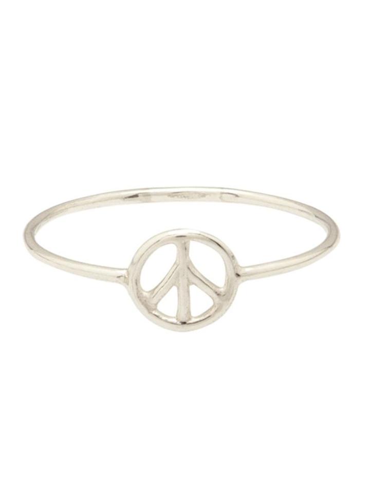 Aurelie Bidermann Thin Peace Ring
