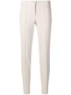 Cambio Classic Slim Trousers - Neutrals
