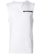 Helmut Lang Raw Edge Vest Top - White