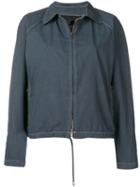Romeo Gigli Pre-owned 2000's Cropped Jacket - Blue